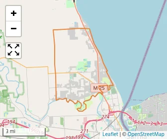 Area schools map